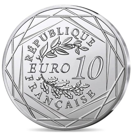 10 Euro Francúzsko 2025 - Wonder Woman - kolorovaná