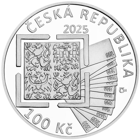 100 Koruna Česko 2025 - Celní správa - Proof