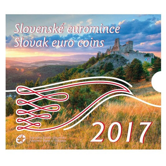 Sada obehových EURO mincí SR 2017 - Slovenské euromince
