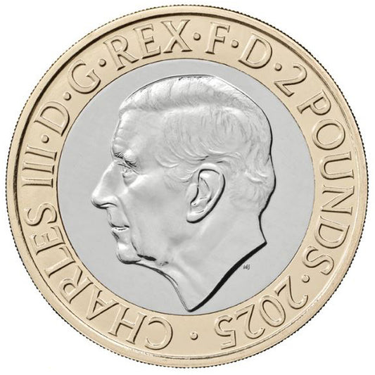 2 Pounds Veľká Británia 2025 - Železnice