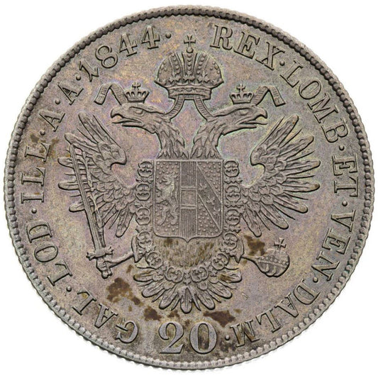 20 Grajciar Ferdinand V. 1844 C