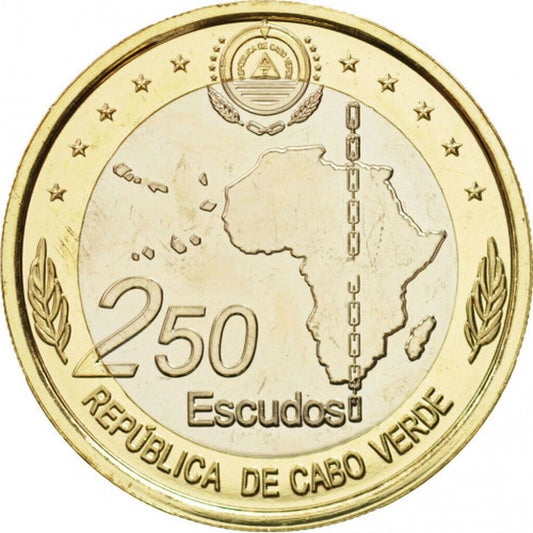 250 Escudos Kapverdy 2013 - Organizácia africkej jednoty