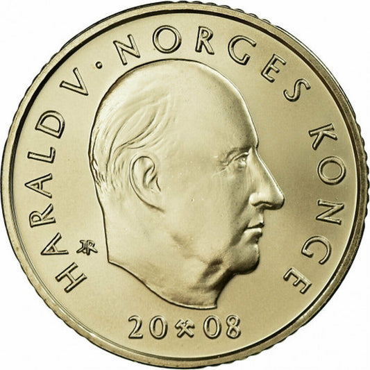 10 Kroner Nórsko 2008 - Henrik Wergeland