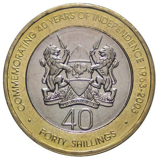 40 Shillings Keňa 2003 - Nezávislosť