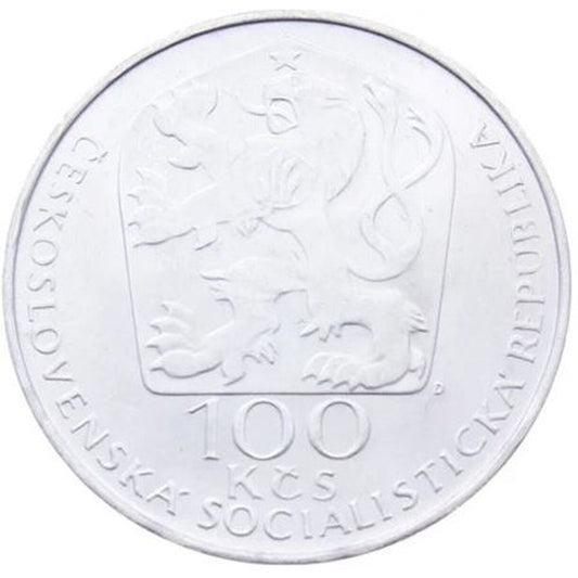 100 Kčs Československo 1977 - Václav Hollar