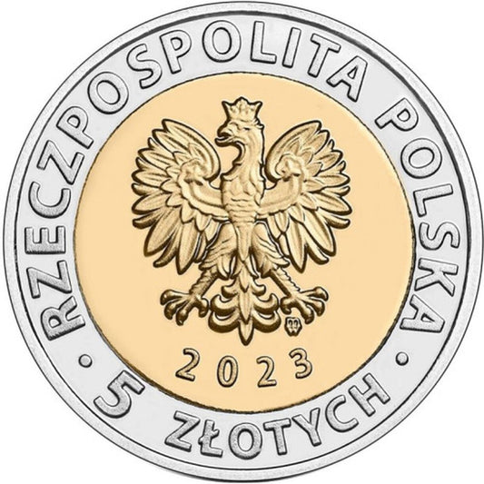 5 Zloty Poľsko 2023 - Kanál Visly