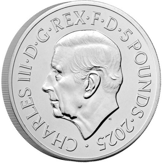 5 Pounds Veľká Británia 2025 - Tudor Panther