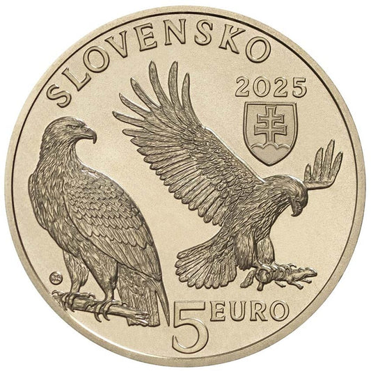5 EURO Slovensko 2025 - Orol kráľovský
