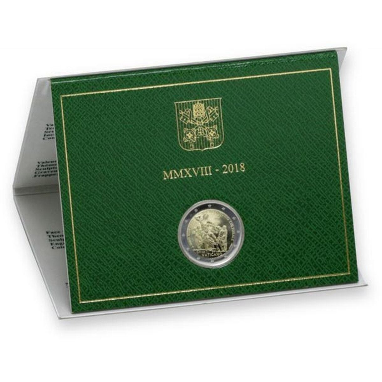 2 EURO Vatikán 2018 - Európsky rok kultúrneho dedičstva