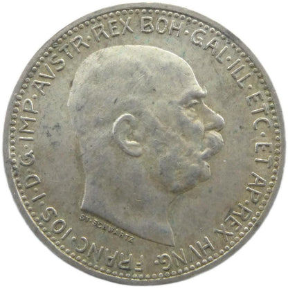 1 Koruna František Jozef I. 1914