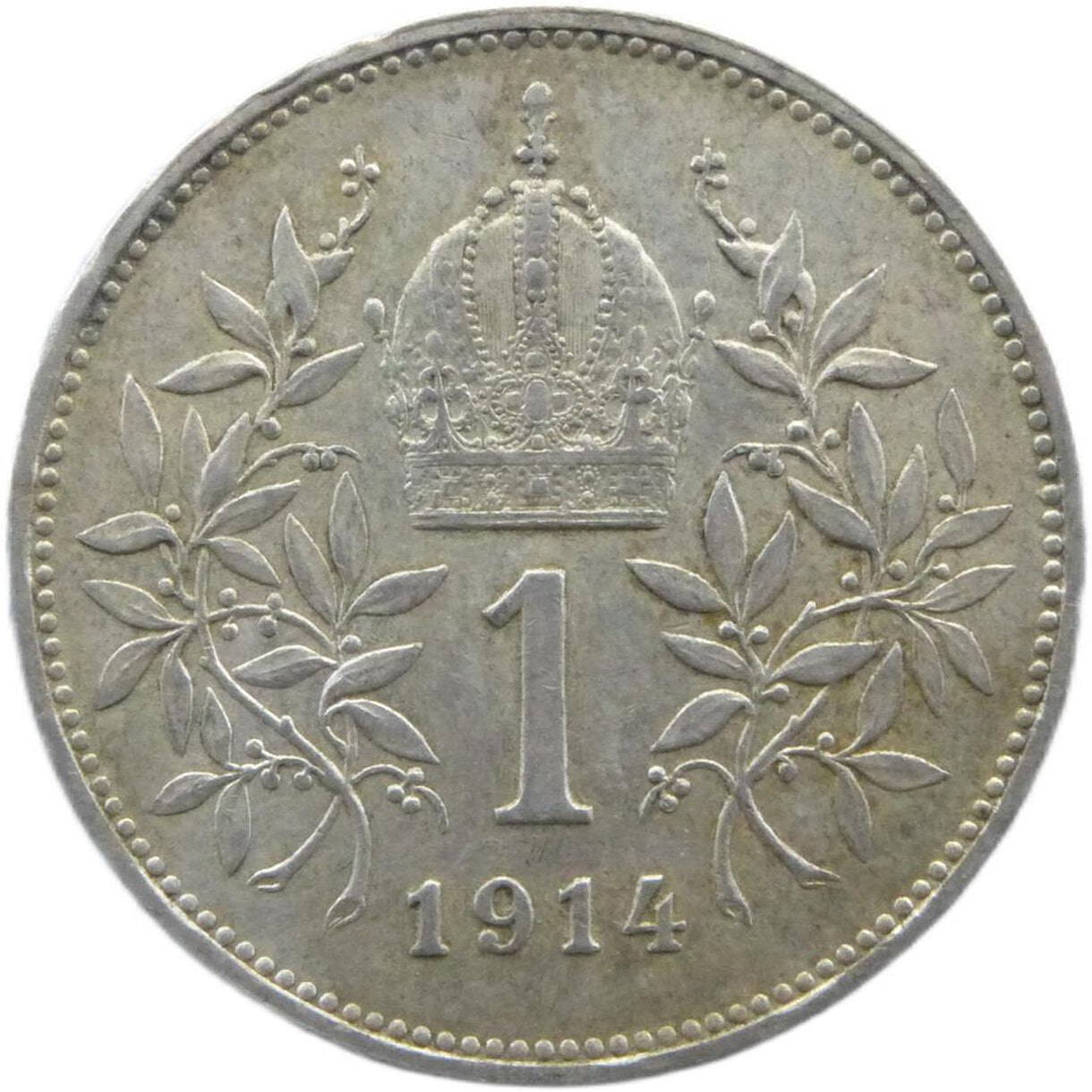 1 Koruna František Jozef I. 1914