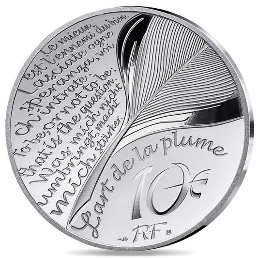 10 Euro Francúzsko 2025 - Cesta na mesiac - Proof