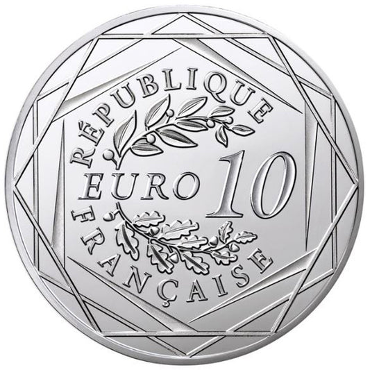 10 Euro Francúzsko 2025 - Superman - kolorovaná