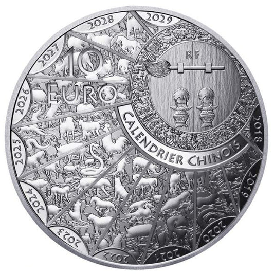 10 Euro Francúzsko 2026 - Rok Koňa- Proof