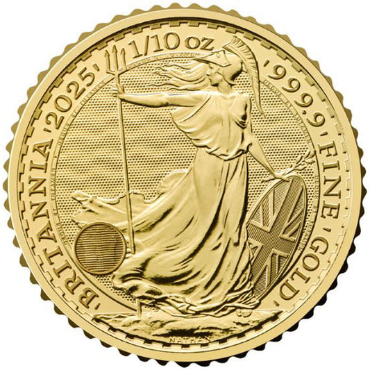 10 Pounds Veľká Británia 2025 - Britannia