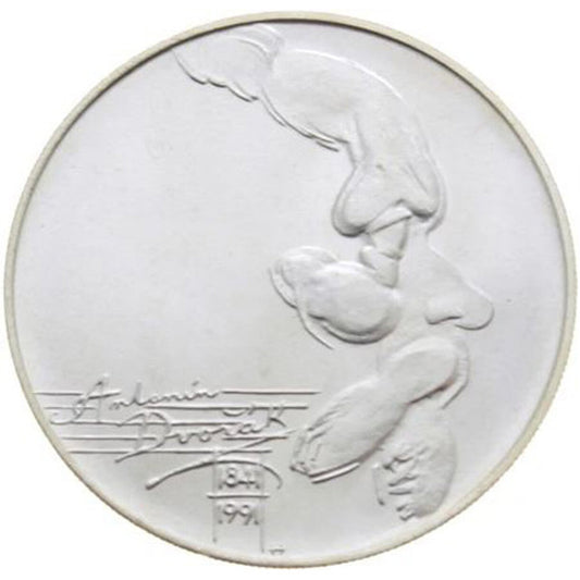 100 Kčs Československo 1991 - Antonín Dvořák