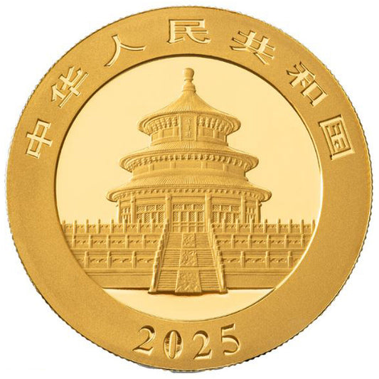 100 Yuan Čína 2025 - Panda
