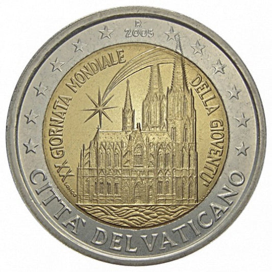 2 EURO Vatikán 2005