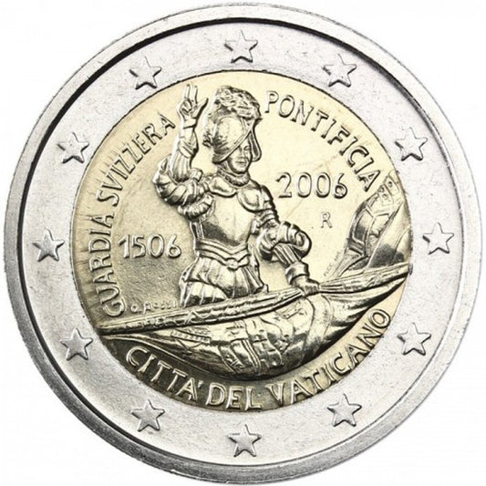 2 EURO Vatikán 2006