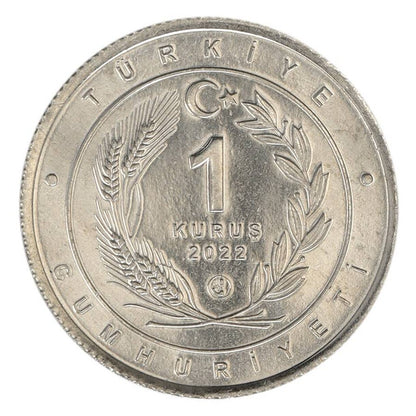 1 Kurus Turecko 2022 - Ázijský lev