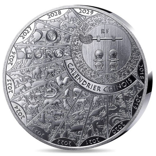 20 Euro Francúzsko 2026 - Rok Koňa- Proof
