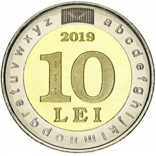 10 Lei Moldavsko 2019 - Štátny jazyk