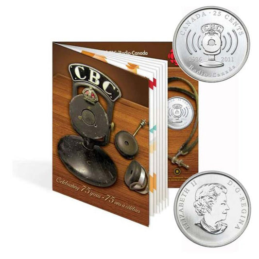 25 Cents Kanada 2011 - CBC/Radio