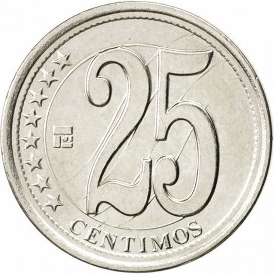 25 Centimos Venezuela 2010 - Podpis nezávislosti