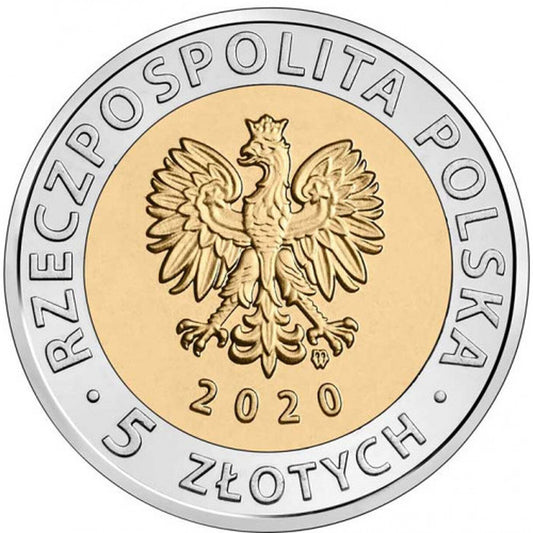 5 Zloty Poľsko 2020 - Branickich palac