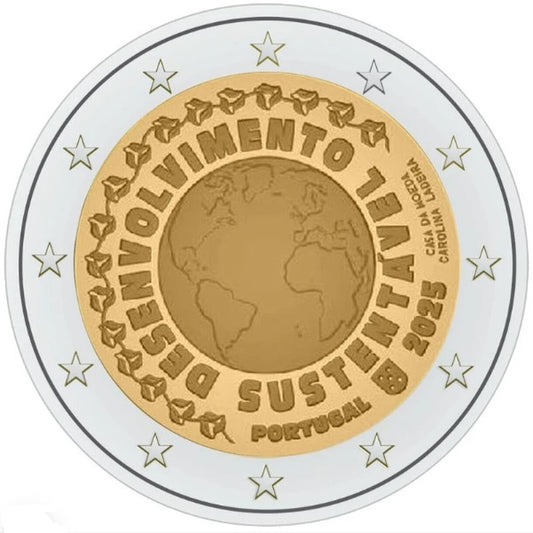 2 EURO Portugalsko 2025 - Udržateľný rozvoj