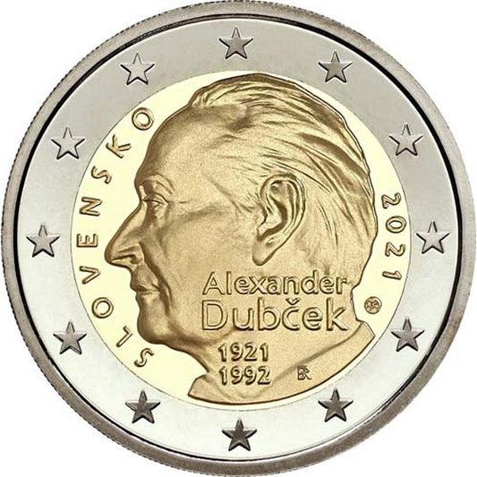 2 EURO Slovensko 2021 - Alexander Dubček
