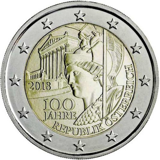 2 EURO Rakúsko 2018 - Republika