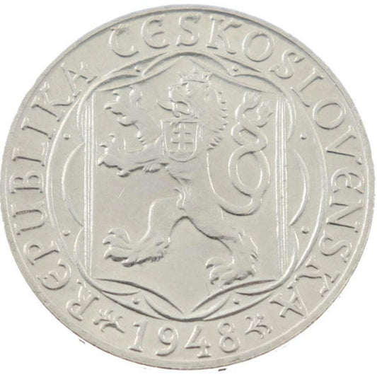 100 Kčs Československo 1948 - Karlova univerzita