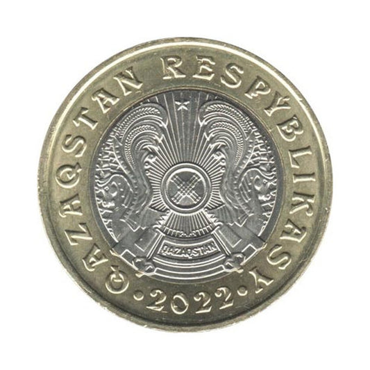 100 Tenge Kazachstan 2022 - Zlaté plakety