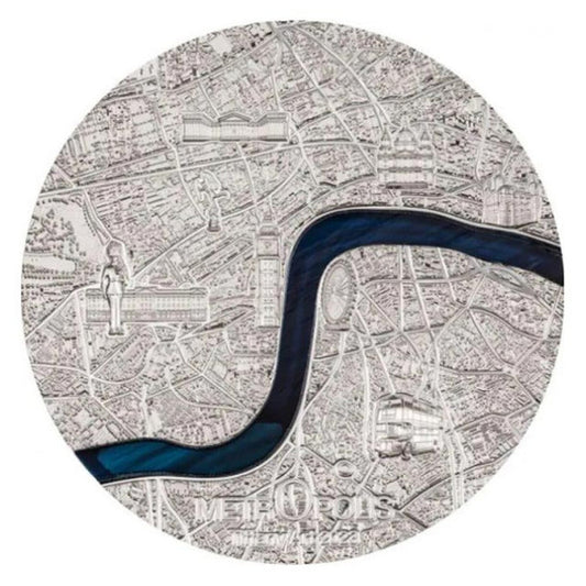 20 Dolár Palau 2023 - Tiffany Art Metropolis - LONDÝN