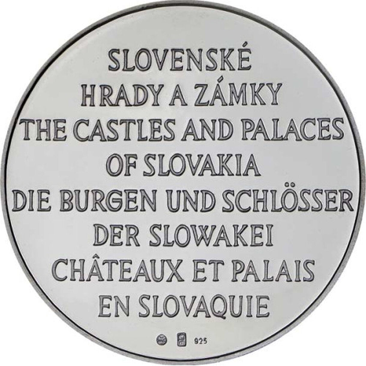 Medaila Slovensko - Devín