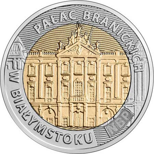 5 Zloty Poľsko 2020 - Branickich palac