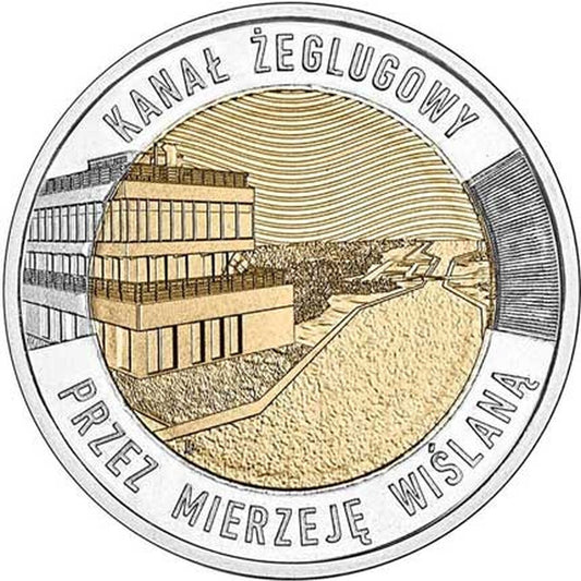 5 Zloty Poľsko 2023 - Kanál Visly