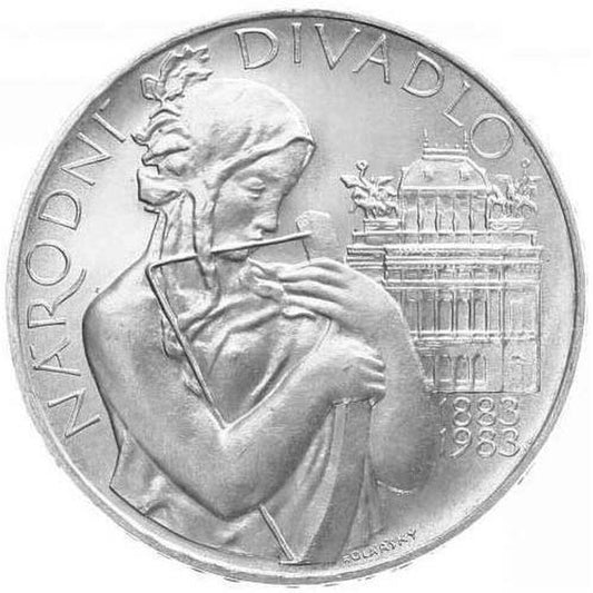 500 Kčs Československo 1983 - Národné divadlo v Prahe