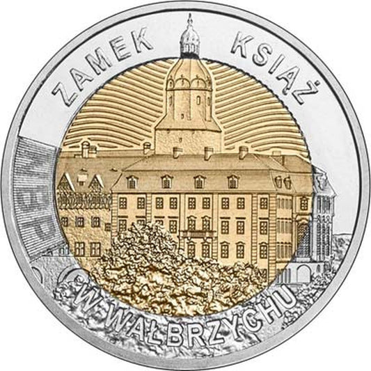 5 Zloty Poľsko 2021 - Zámok Książ