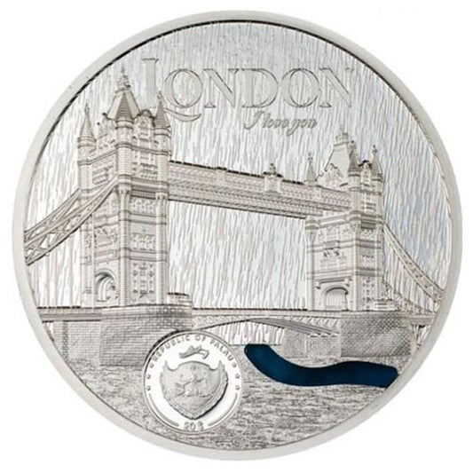 20 Dolár Palau 2023 - Tiffany Art Metropolis - LONDÝN