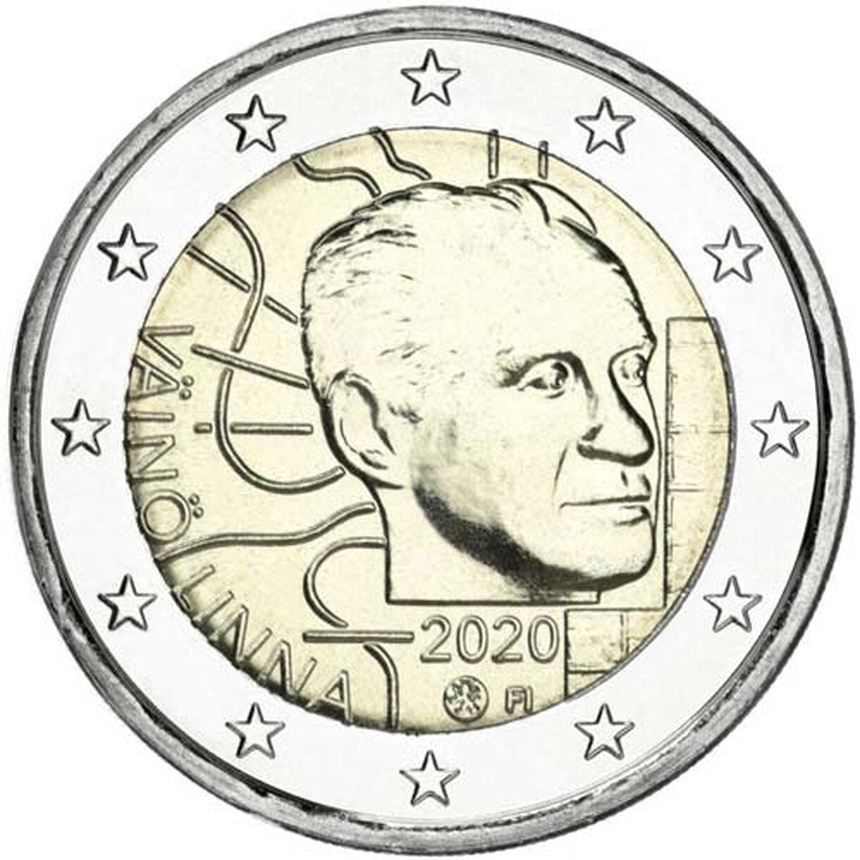 2 EURO Fínsko 2020 - Väinö Linna