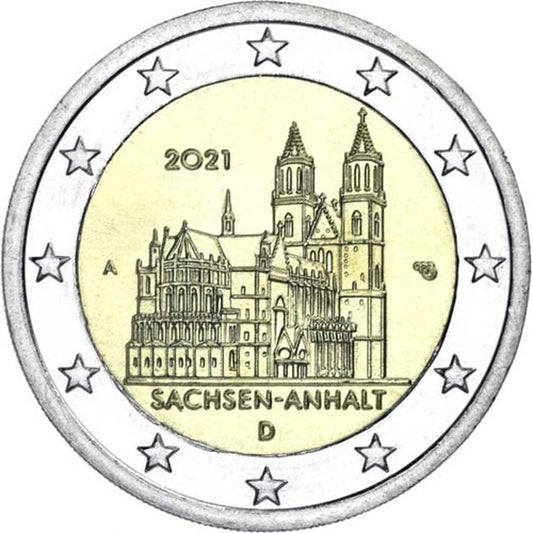 2 EURO Nemecko 2021 - Sachsen-Anhalt A
