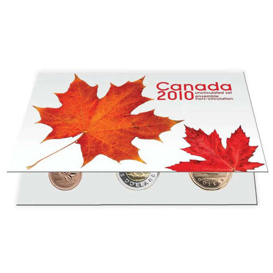 Oficiálna sada mincí Kanada 2010